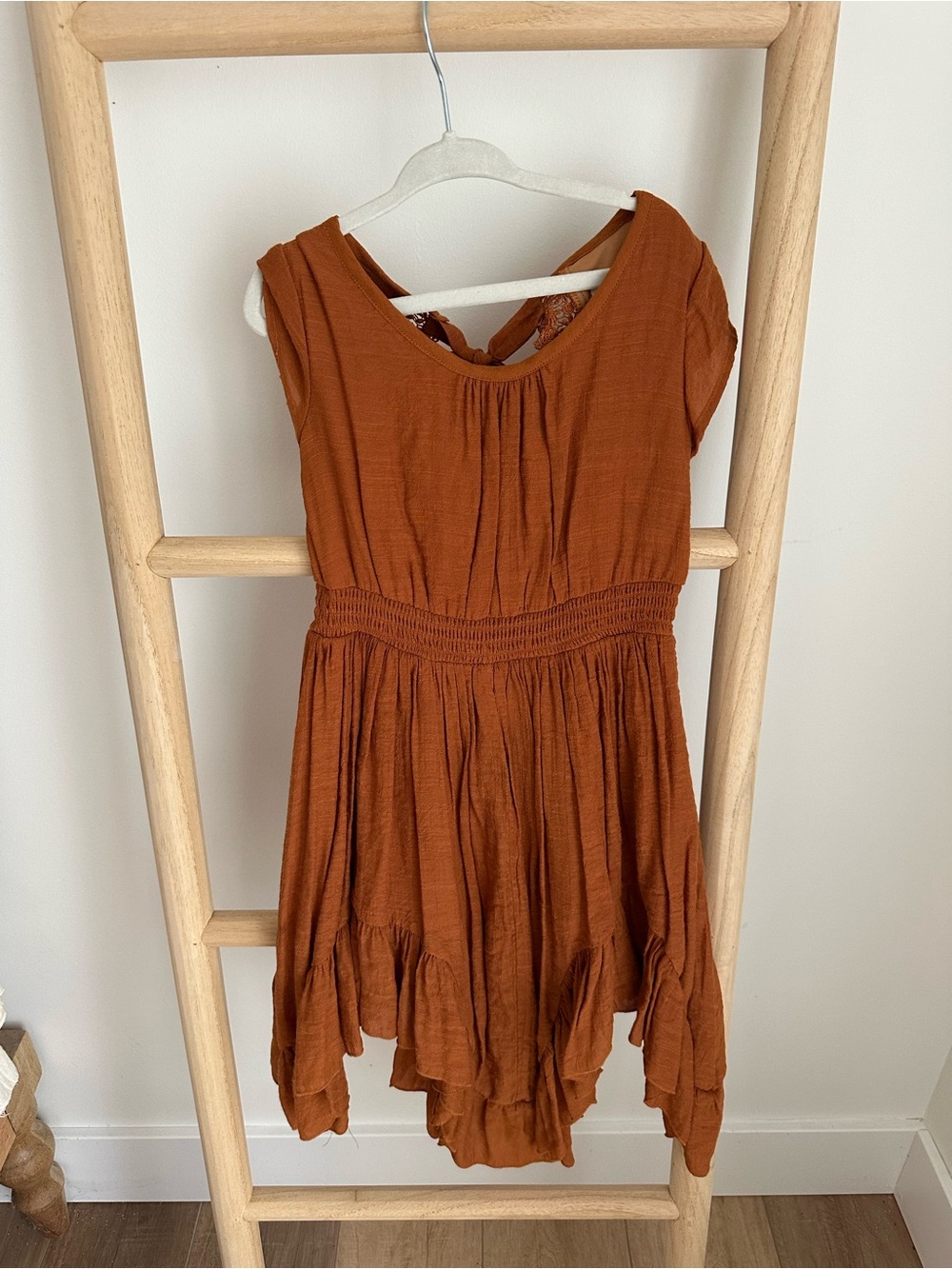 Joyfolie Rust Brown Dress